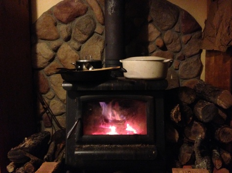 wood stove baby